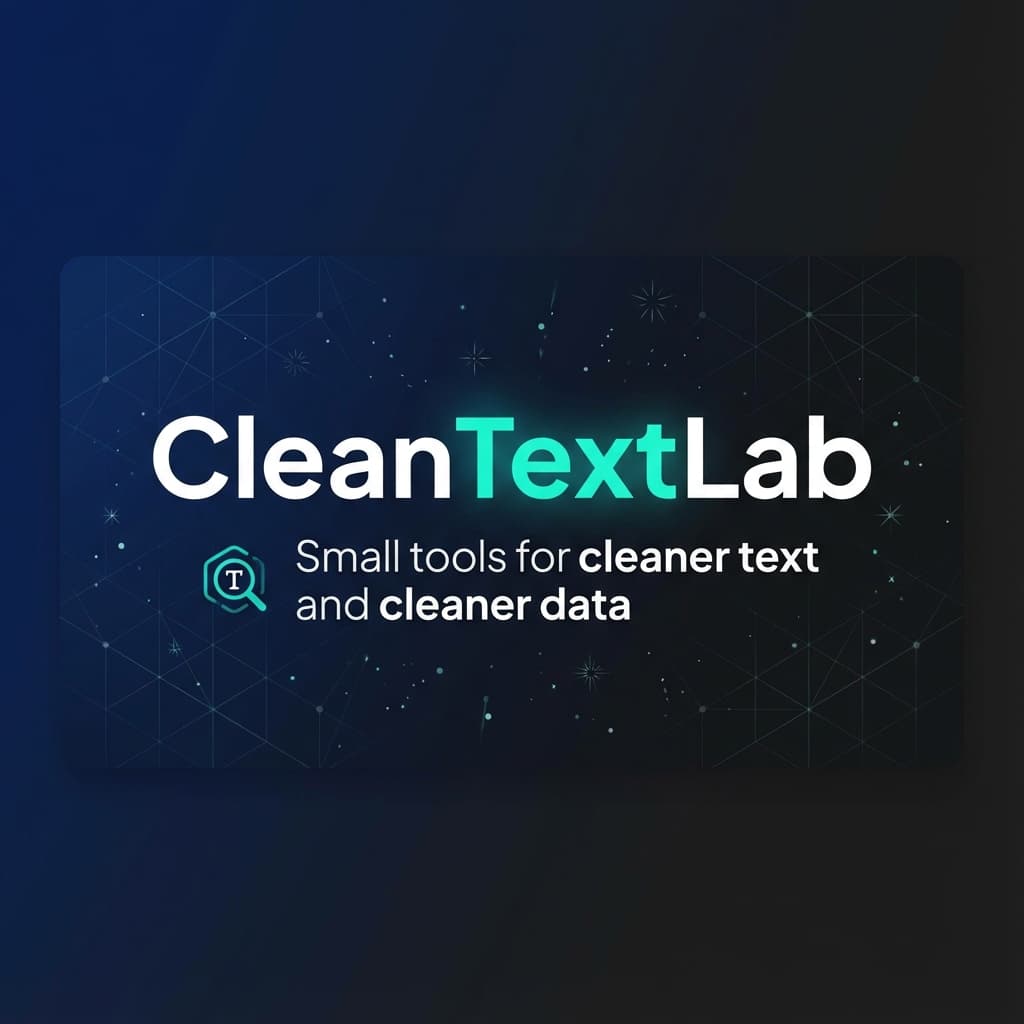 CleanTextLab